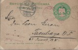 CP879N Tarjeta postal, Republica Mexicana, 2 centavo, 1908
