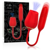 Bagheta Vibratoare Dubla Justforme MIA - AMALFI, Silicon Medical, Reincarcabila, Masaj Clitoris, Anal