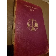 Almanach Hachette 1898