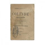 Carte Veche Colinde, At. Marianu Marinescu, 1861, Bucuresti. Editie Bibliofila. Andrei Muresanu.