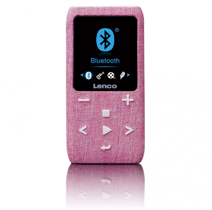 MP3 Player Lenco Xemio-861, Ecran TFT de 1.8 , Roz - SECOND