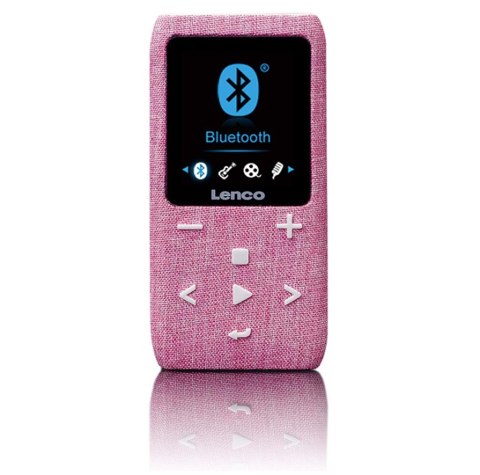 MP3 Player Lenco Xemio-861, Ecran TFT de 1.8 , Roz - SECOND