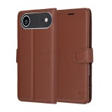 Husa iPhone 17 Air Asteroid GSM Leather Folio, maro