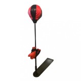 Cumpara ieftin Para de box cu suport, pentru copii, inaltime reglabila 65-105 cm, Cezarino