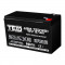 Acumulator AGM VRLA 12V 9,1A dimensiuni 151mm x 65mm x h 95mm F2 TED Battery Expert Holland TED003263 (5) SafetyGuard Surveillance