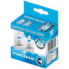 Set 2 Buc Bec Tungsram H7 Sportlight Extreme 5000K 12V 55W PX26D BL1421 foto