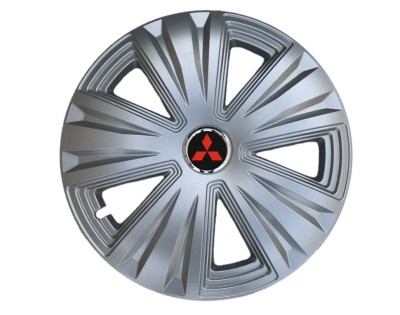 Set 4 capace roti Glory Gri R15 pentru gama auto Mitsubishi foto