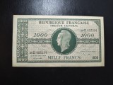 FRANȚA 1000 FRANCI 1944 SUPERBĂ