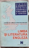 LIMBA SI LITERATURA ENGLEZA - sinteze si exercitii pentru examenele de bacalaureat si admitere