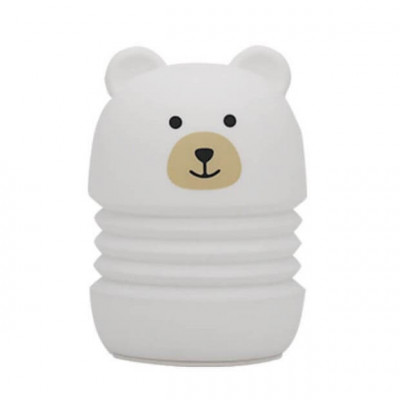 Lampa tactila Edman Bear pentru copii Led cu 3 culori, 5V, incarcare USB foto
