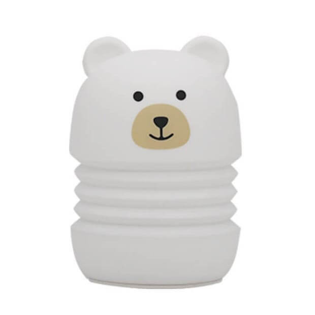 Lampa tactila Edman Bear pentru copii Led cu 3 culori, 5V, incarcare USB