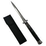 Cumpara ieftin Briceag automat, Italian Blade, Stiletto, otel inoxidabil, 33 cm, husa inclusa