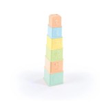 Primul meu turnulet - Pastel (6 piese) PlayLearn Toys