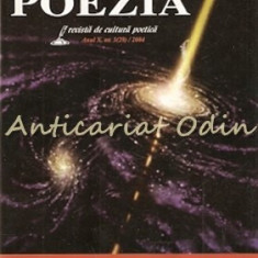 Poezia. Revista De Cultura Poetica. Poezie Si Spirit