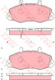 Set placute frana,frana disc FORD TRANSIT platou / sasiu (E) (1994 - 2000) TRW GDB1572