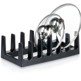 Organizatorul pentru capace si farfurii negru, 28&times;15&times;9 cm Handy KitchenServ