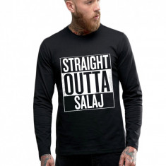 Bluza barbati neagra - Straight Outta Salaj - 2XL