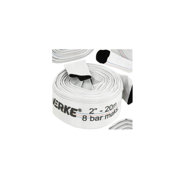 Furtun apa tip pompier 8 bari, 2&quot;20 metri, Verke