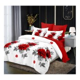 Cumpara ieftin Lenjerie de Pat Bumbac Finet 6 Piese cu Elastic - CPL210