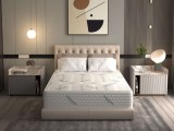 Saltea cu arcuri Pocket HypoallergenicMed&reg; Safe Relax HoReCa 200x200, &icirc;naltime 25 cm, ortopedica, husa tratament antialergic, fermitate mediu-tare Rel