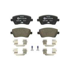 Placute frana RENAULT CLIO III BR0 1 CR0 1 ATE 13046027092