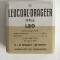 * Cutie veche de tabla drajeuri farmacie Leocoal-Drageer Leo, Suedia, 8x8x2 cm