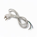 Cablu Alimentare cu Stecher Schuko 3x0.75mm&sup2; 300/500V Lungime 1.4m Alb