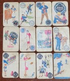 Lot cartonase Schmoll reclama Romania interbelica