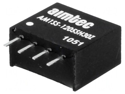 Convertor DC/DC 1W 10,8-13,2V la 5V 200mA foto
