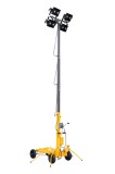 Turn de iluminat LED STAGER 4x250W telescopic 4,5 m pentru santier