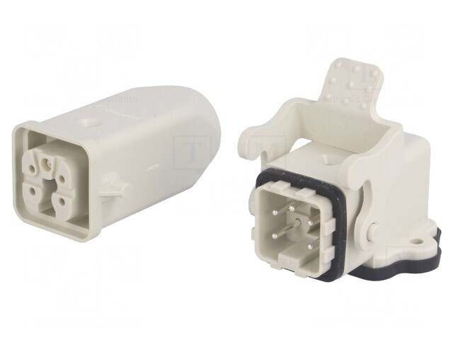 Conector HDC Tată și Mamă S-A PIN 5 4 PE 3A M20