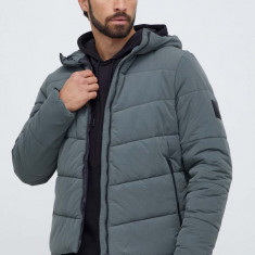 Jack Wolfskin geaca barbati, culoarea gri, de iarna