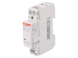 Contactor 2-polar 20A 12V NO x2