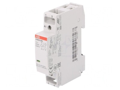 Contactor 2-polar 20A 12V NO x2 foto