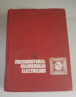 Memoratorul inginerului electrician - 1971 foto