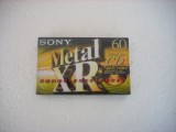 Caseta audio SONY METAL XR60 sigilata