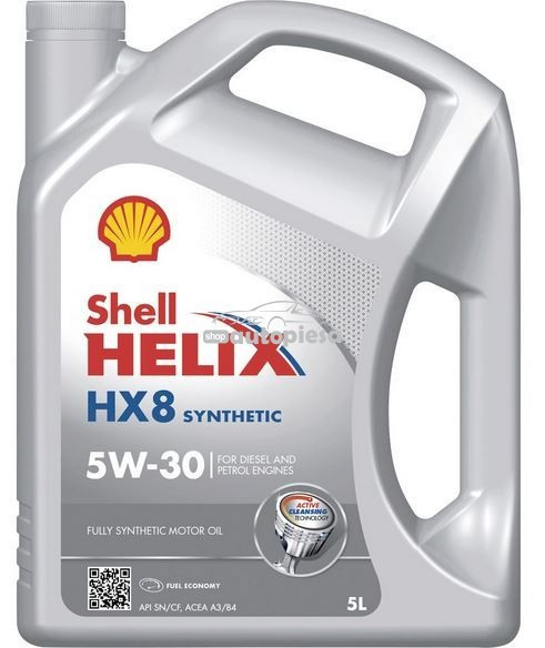 Ulei motor SHELL Helix HX8 SYN 5W30 SN 5L 550048100