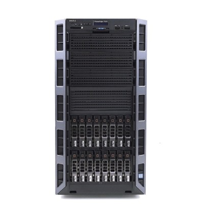 Dell PowerEdge T630, 16 SFF (2.5&amp;quot;), 1 x Intel Xeon E5-2680 v3, 16GB DDR4, Perc H730 1GB, 2 x 750W, 2 Ani Garantie foto