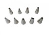 Set 9 Duiuri Inox Ornat Prajituri Tort, 3.2x1.8cm, Varfuri Ascutite, Decor Patiserie, Universal