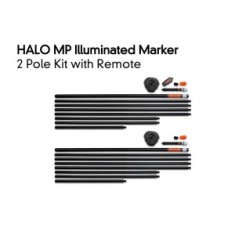 Baliza Luminoasa Fox Halo Illuminated Marker Pole Remote 2 Pole Kit Plus Telecomanda foto