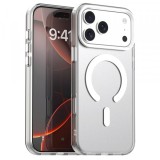 Husa MagSafe pentru Apple iPhone 17 Pro, Techsuit, CandyCase, Alba