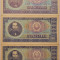 Bancnote 100 lei Romania 1966 (3 buc)