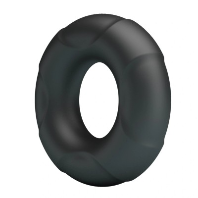 Inel de Penis Arvell, Silicon Super Soft, Negru foto