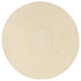 Cumpara ieftin Naproane, 4 buc., natural, 38 cm, bumbac, rotund