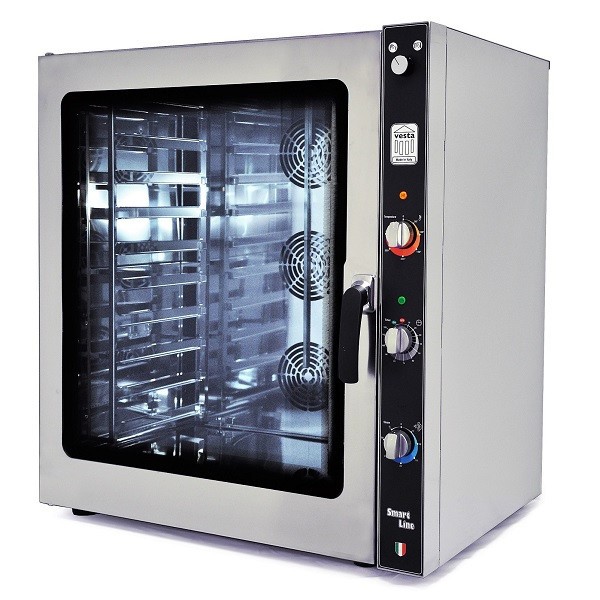 Cuptor profesional cu convectie manual electric-12 tavi