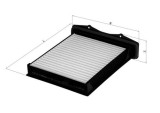 MAHLE LA 360 Filtru, aer habitaclu