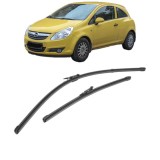 Cumpara ieftin Set stergatoare auto OPEL CORSA D Hatchback Van (S07) 2006-2014, parbriz, Valeo Silencio Xtrm