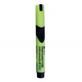 Textmarker cu Grip Willgo, Galben Fluorescent cu Varf Tesit - Evidentiator Text