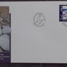 SERIE 2 BUC. FDC ALAND - NATURA, PEISAJE - 2005 - 5 EURO -