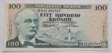 Islanda, 100 Kronur 1961
